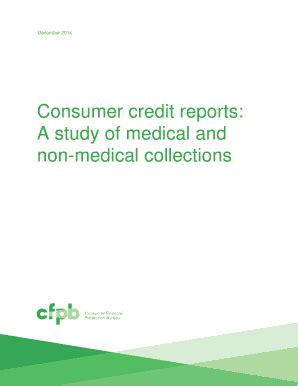 Fillable Online Files Consumerfinance A Study Of Medical And Non