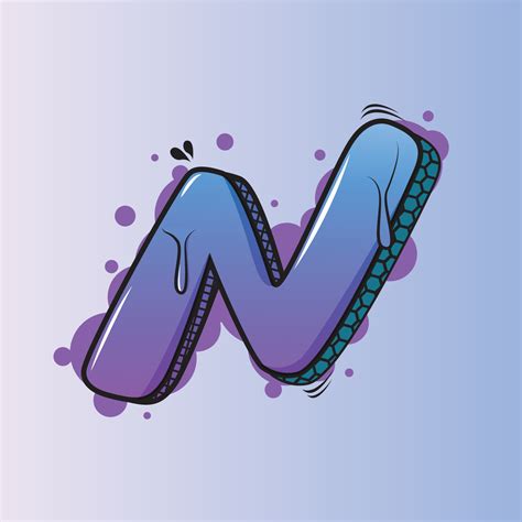 graffiti letter  premium vector illustration  vector art