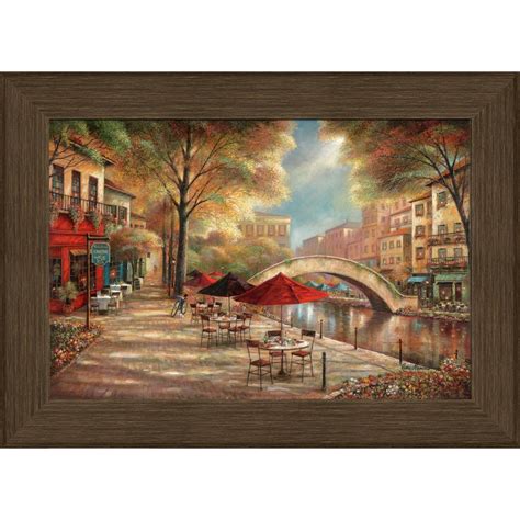 Framed Cityscape Print at Lowes.com