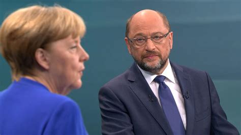 Umfrage Nach Tv Duell Schwerer R Ckschlag F R Martin Schulz