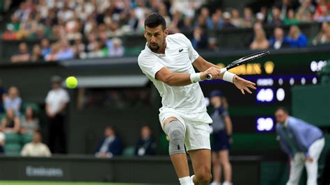 Novak Djokovic Ritorna In Grande Spolvero Dopo Linfortunio Spazzato