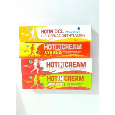 Hot In Cream 120 Gram Tube DCL AROMATERAPI ORIGINAL STRONG Lazada Indonesia