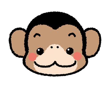 かわいいチンパンジーイラスト｜無料イラスト・フリー素材なら「イラストAC」