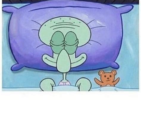 Squidward Chair Meme Squidward Meme Sleep Imgflip Template Caption