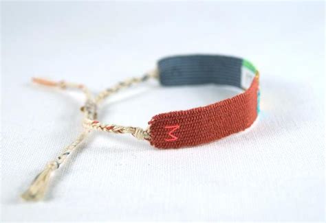 Handgewebte Armbänder Limitierte Auflage Textil Schmuck Etsy Etsy