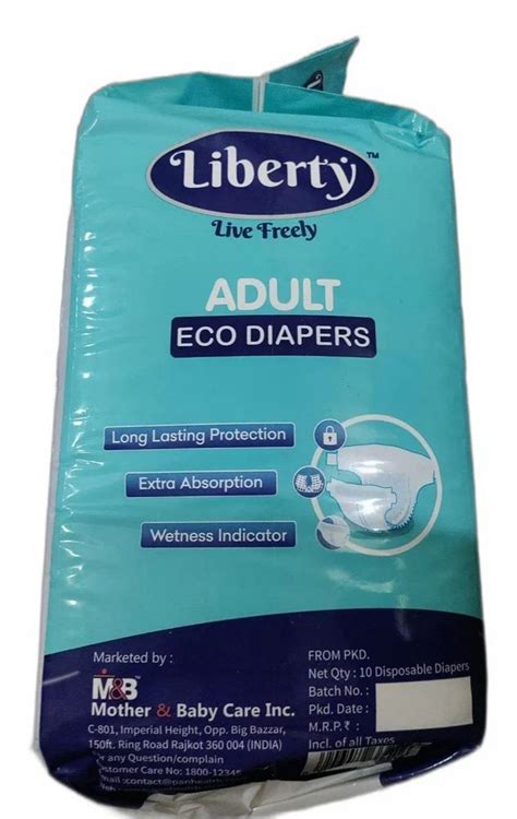 Liberty Adult Eco Diapers Size Xl At Rs 250packet In Mumbai Id 2850618330712