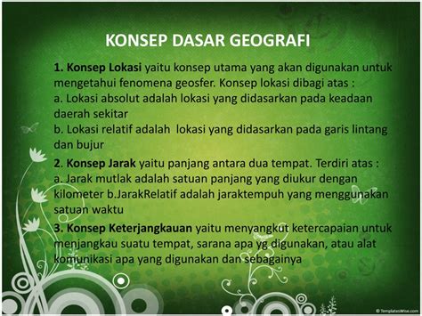 PPT KD IPS Konsep Dasar Geografi Power Point PowerPoint