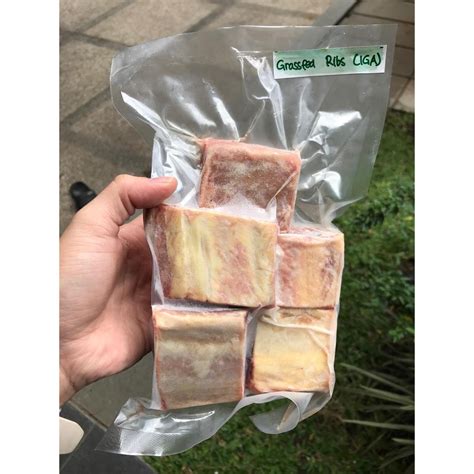 Jual Grassfed Beef Short Ribs Aus Cube Iga 500 Gr Indonesia Shopee