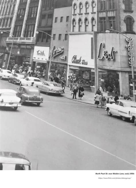 Early S North Pearl St Near Maiden Lane Albanygroup Archive Flickr