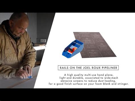 Sanding Screen And David Planer On The Jo L Roux Pipeliner Youtube