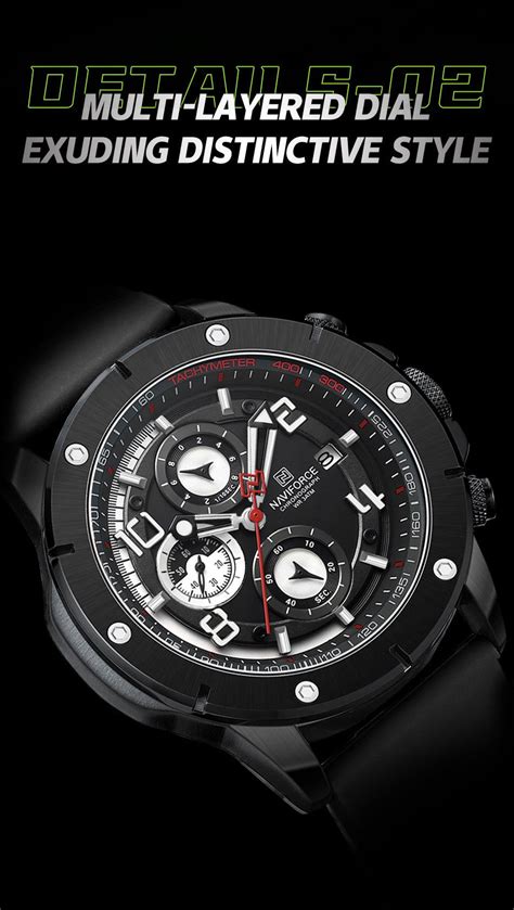 Naviforce Nf Chronograph Exclusive Edition Naviforce Watches