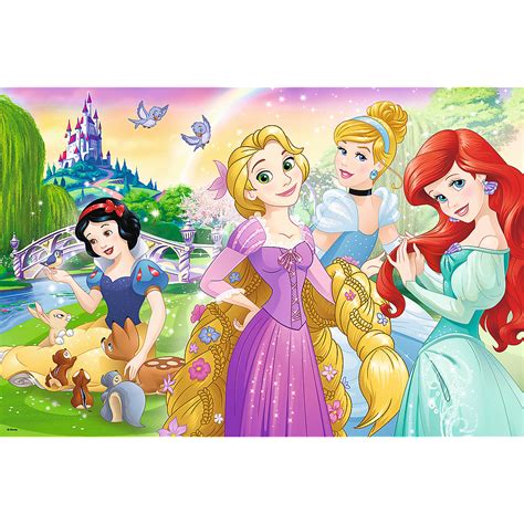 PUZZLE 100 EL DISNEY KSIĘŻNICZKI MARZENIE O BYCIU KSIĘŻNICZKĄ 16393