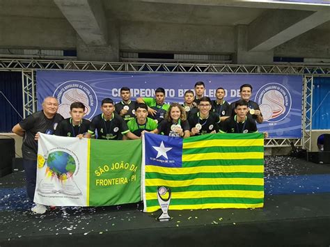 Equipe do Piauí conquista medalha de ouro no Campeonato Brasileiro de