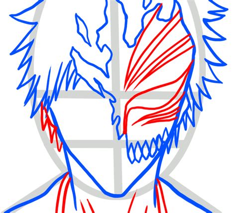 Learn How To Draw Ichigo Mask Bleach Characters EASY TO DRAW EVERYTHING