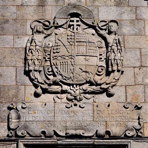 Santiago De Compostela Santo Domingo De Bonaval Escudo D Flickr