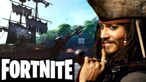 Captain Jack Sparrow Plays Fortnite Adventure For Rum Youtube