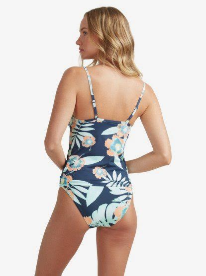 Printed Beach Classics Tankini Bikini Top For Women Roxy