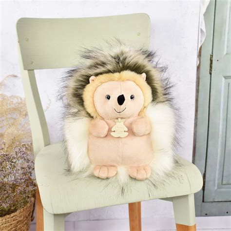 Histoire d Ours Peluche hérisson beige 30 cm HO3064 au meilleur prix