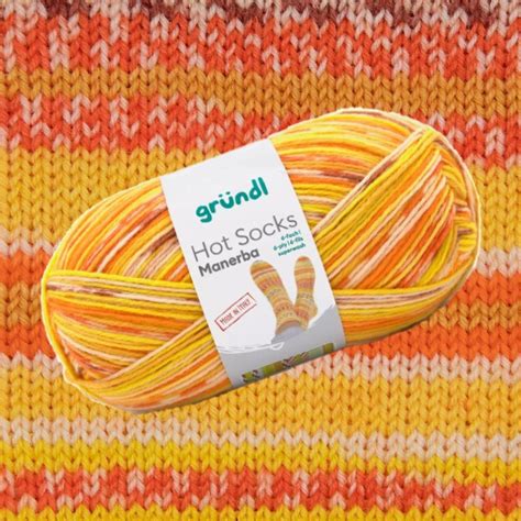 Hot Socks Manerba Draads Oranje Geel Wolhalla