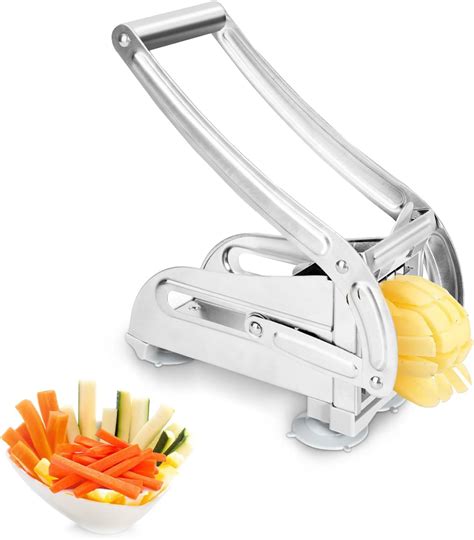 Supernic Potato Chipper Chip Chopper Cutter Slicer Maker 2 Stainless