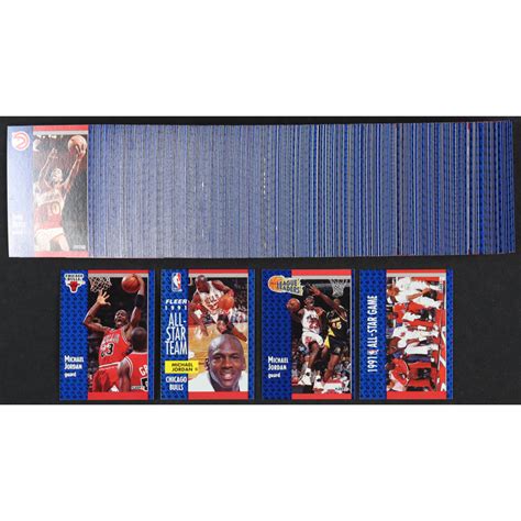 Fleer Basketball Series I Complete Set Of Cards Including