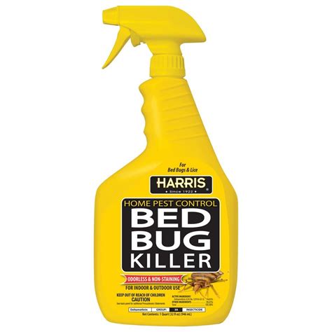 Harris 32 Oz Bed Bug Killer Hbb 32 The Home Depot