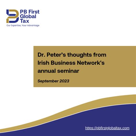 Knowledge Hub News PB First Global Tax