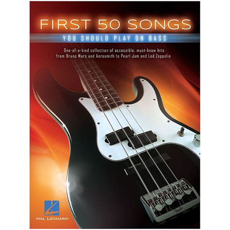 Hal Leonard First 50 Songs You Should Play On Bass Notenbuch