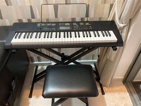 Casio Keyboard Ctk With Stand And Bench Hobbies Toys Music