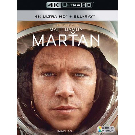 Marťan The Martian 4K Ultra HD UHD Blu ray Blu ray