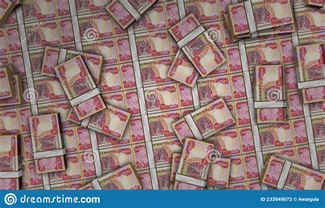 Iraq Dinar Money Banknotes Pack Illustration CartoonDealer 233949022