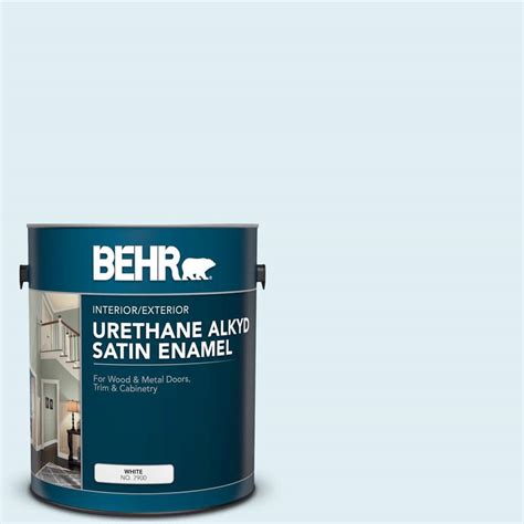 BEHR 1 Gal M480 1 Helium Urethane Alkyd Satin Enamel Interior