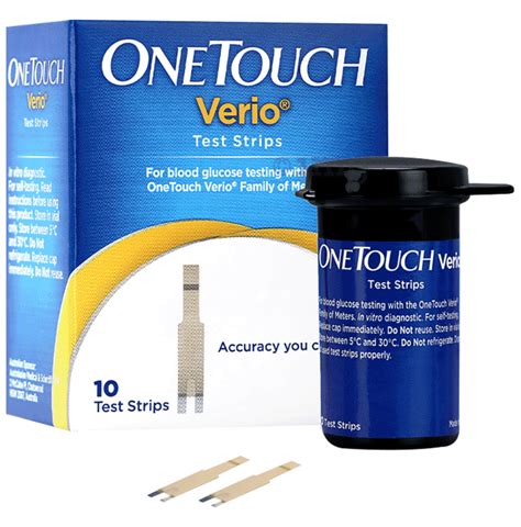 Onetouch Verio Test Strip Only Strips Buy Box Of Test Strips At