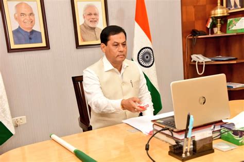 Union Minister For Ports Shipping Waterways Ayush Shri Sarbananda