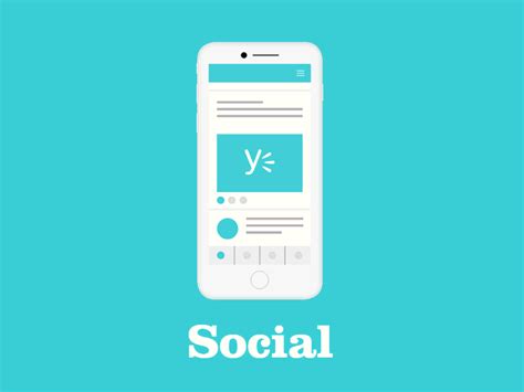 Social media animated gif on Behance