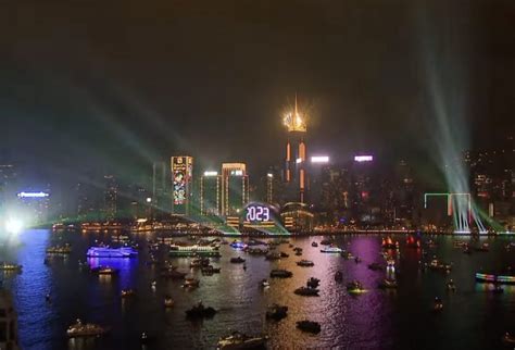 Hong Kong holds spectacular countdown to ring in 2023 - Dimsum Daily