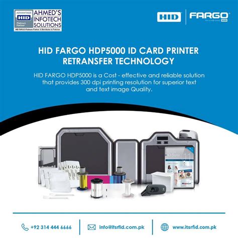 5000 Hdp Fargo Printer Hid Fargo Card Printers