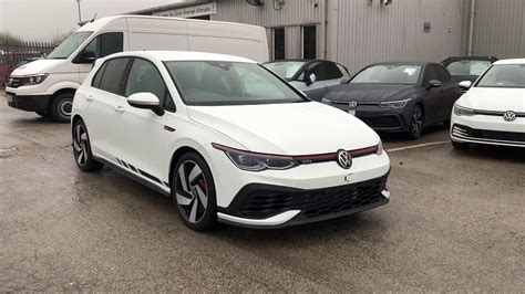 Volkswagen Golf Tsi Gti Clubsport Pure White New Car Wrexham