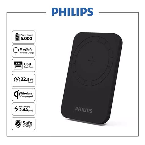 Jual Philips Philips Dlp N Mah Magsafe Wireless Fast Charging