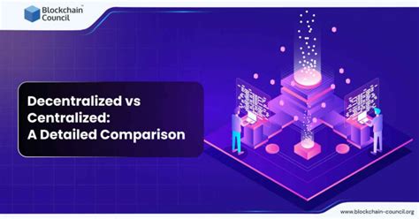 Decentralization Vs Centralization By Blockchain Council