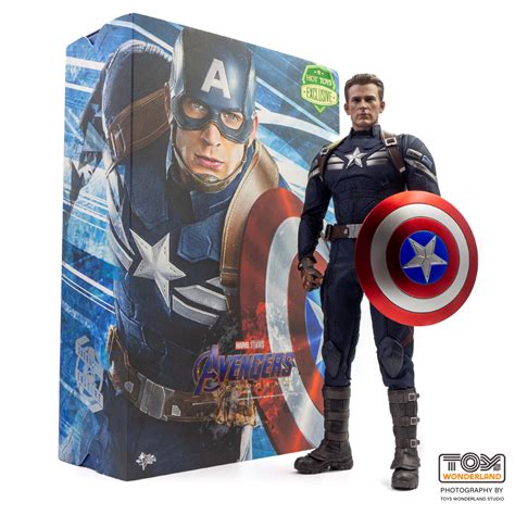 Hot Toys Avengers: Endgame Captain America (Stealth Suit) 1:6 Scale ...