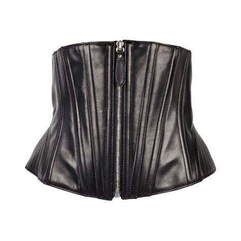 Jean Paul Gaultier Middle Zip Front Corset Belt 380 Aud Liked On Polyvore Featuring