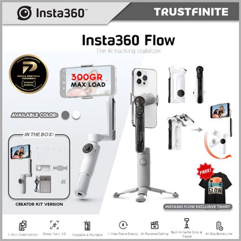 Promo Insta Flow Gimbal Stabilizer Smartphone Insta Flow Resmi