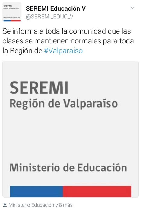 Seremi educación Colegio El Roble