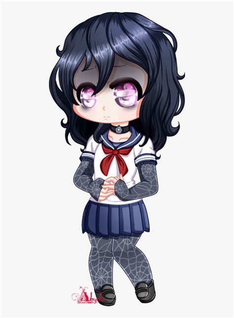 Drawing Simulator Draw Yandere - Oka Yandere Simulator Chibi PNG Image ...