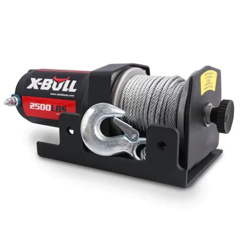 WYCIĄGARKA ELEKTRYCZNA X BULL WINCH HRW2500A 12V LINA STALOWA