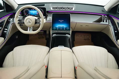 Luxury Interior of Mercedes-Benz Car · Free Stock Photo