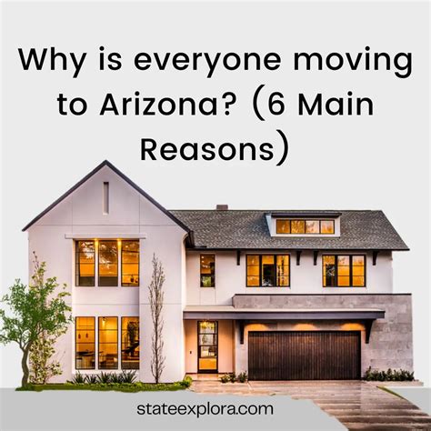 Why Is Everyone Moving To Arizona Main Reasons States Explora