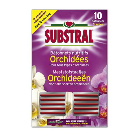 Substral Bâtonnets Nutritifs Orchidées 10 pc Delhaize