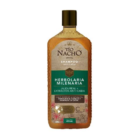 Shampoo Tío Nacho Anti Caída Fortalecimiento Capilar 415 ml DelSol